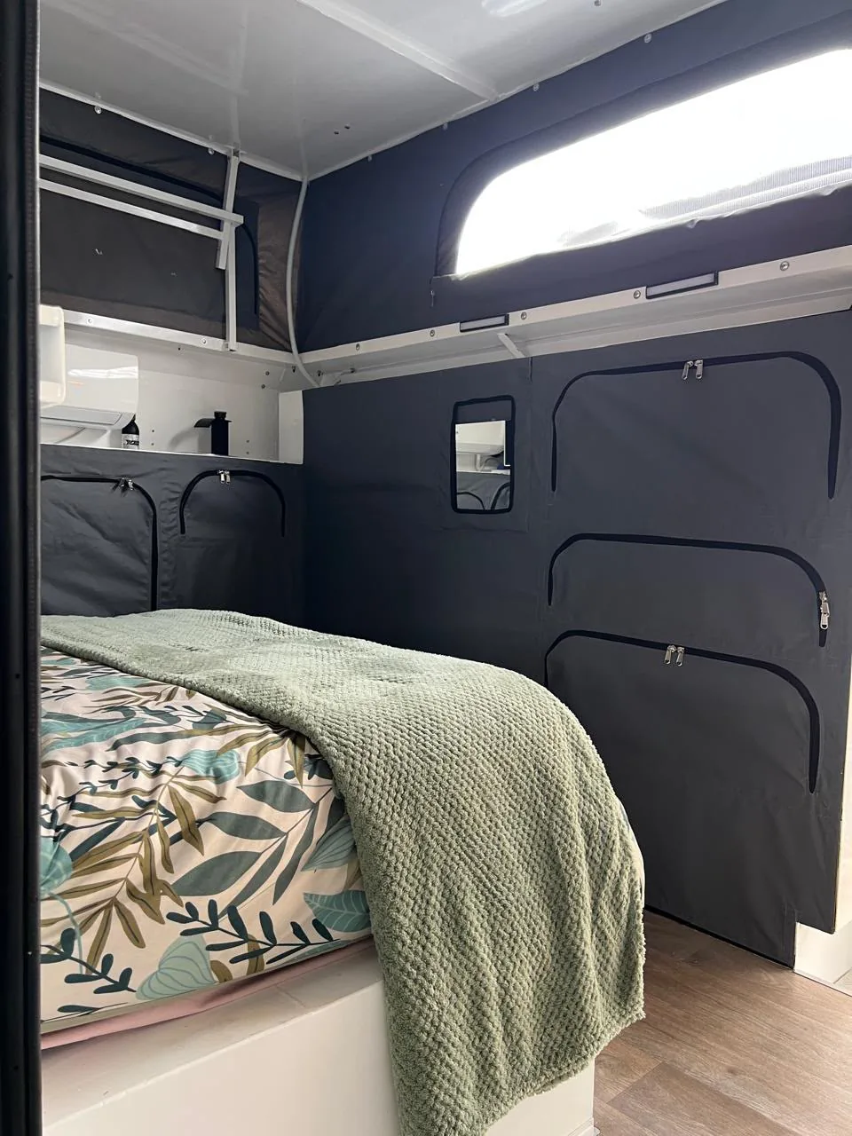 An open cabin