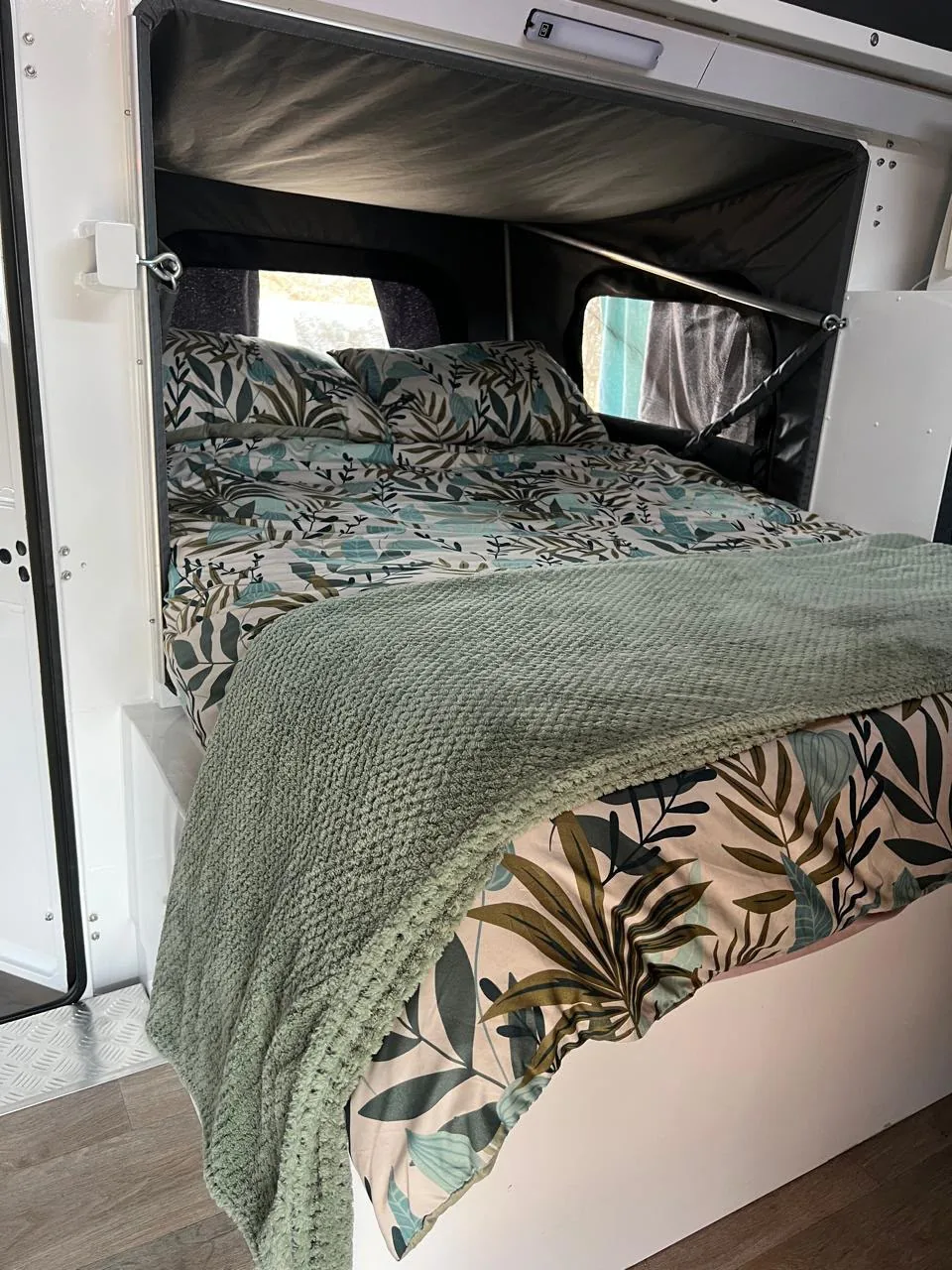 Queen front bed